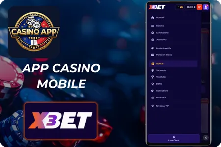 X3bet casino App casino mobile